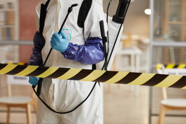 Professional Infectious Disease Decontamination technician working in Columbia, NJ